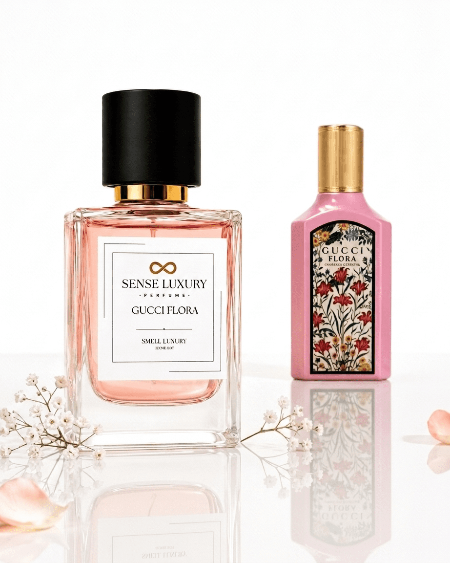 Row of long-lasting EDP perfume bottles for women, tested for wear time in Indian heat