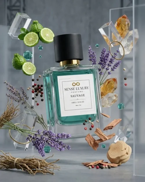 Souvage Perfume by Sense, 50ml fresh spicy EDP, Dior Sauvage dupe