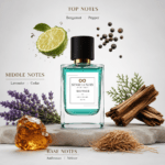 Souvage Perfume dupe Best Sauvage perfume dupe scent notes pyramid - bergamot spice ambroxan sandalwood fragrance structure