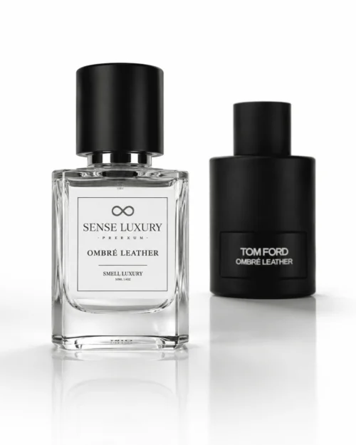 Tom Ford Ombre Leather original bottle shown for the India price comparison against clone alternatives