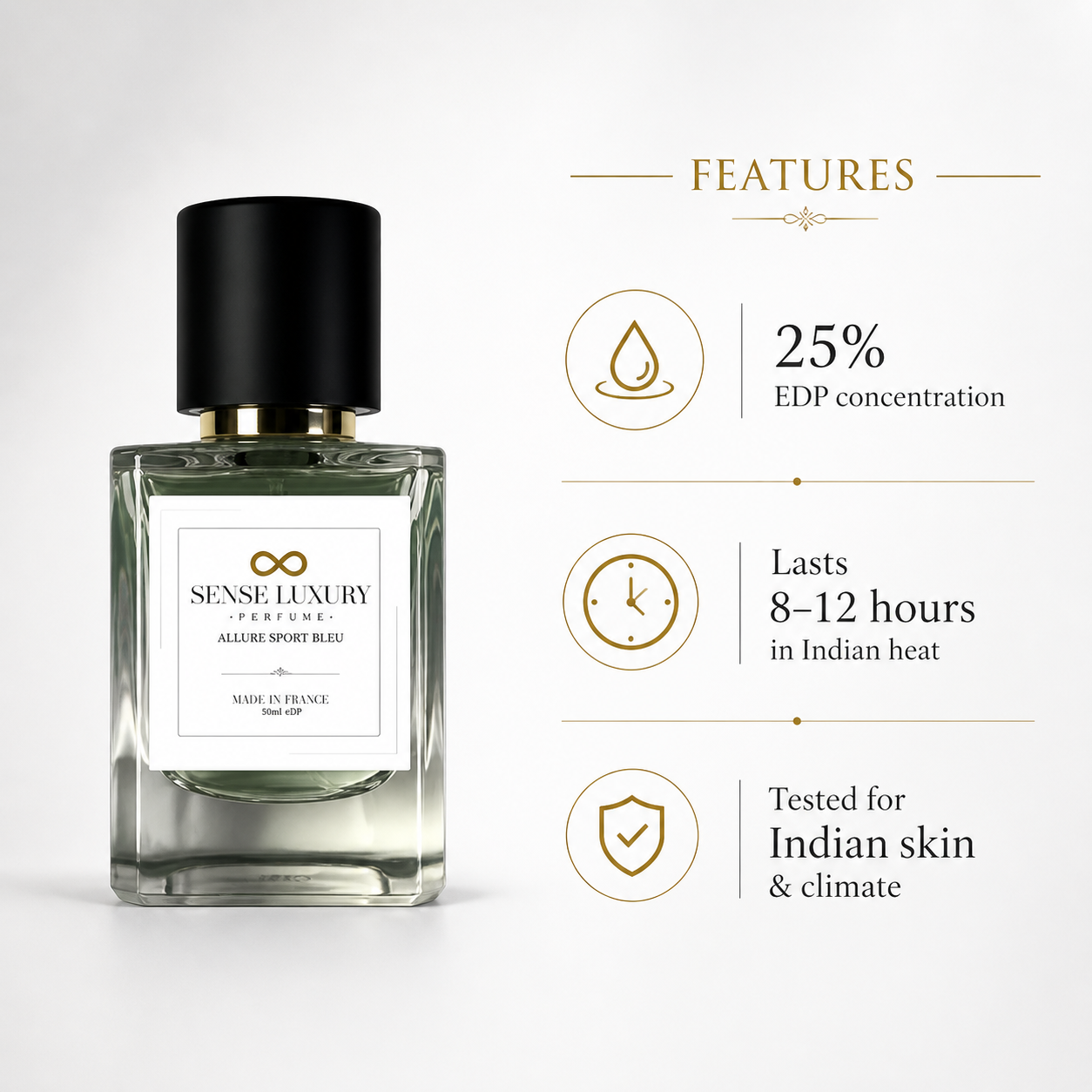 Allure | Inspired by Chanel Allure Homme Sport | ₹799